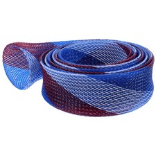 2 Pieces Cable Sleeves Wire Wrap Expandable Braided Wearproof PET Network