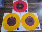 Lot The Beatles Jukebox Only Colored Vinyl 45 Rpm