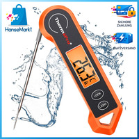 Fleischthermometer Digital Faltbare Sonde Grillthermometer Mit Lcd Bildschirm