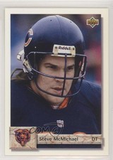 1992 Upper Deck Steve McMichael #280 HOF 0l1