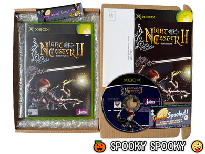 NightCaster II 2 Equinox XBOX - UK PAL sehr guter Zustand CIB mit Reg - hochwertige Verpackung