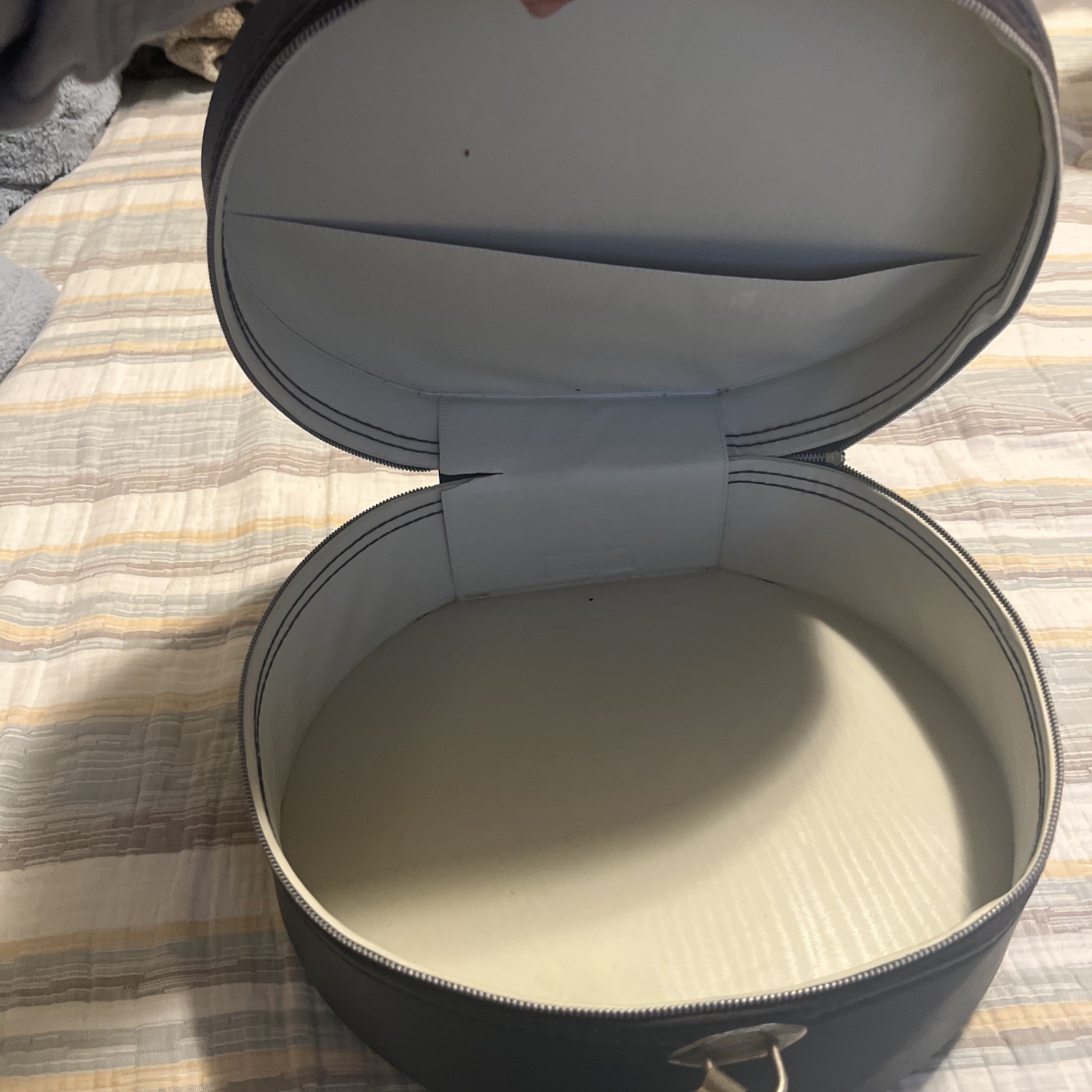 Scatola cappello rotonda vintage Beauty Counselor Keene Pkg Associati