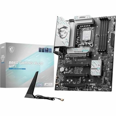 MSI B860 GAMING PLUS WIFI MOTHERBOARD - SUPPORTS INTEL CORE ULTRA PROCESSORS