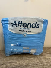Attends Advanced Underwear, X-Large size (58"-68" waist, 147-173 cm)