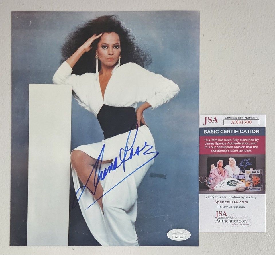 DIANA ROSS Signed Photo main image 0