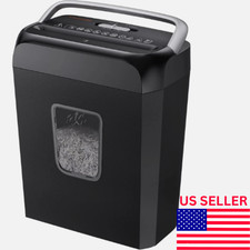 Paper Shredder Cross Cut Commerical Office DVD CD Credit Card Heavy Duty Destroy