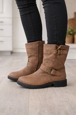 Damen stiefel warme Winter schuhe mit Futter Stiefelette - gr. 40 Winterfest