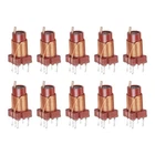 Versatile High Frequency Ferrite Core Inductor Adjustable 12T Turns 10pcs