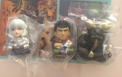 Berserker Machiboke Guts Griffith Zodd 3 Figuren Sammlerstück 15+