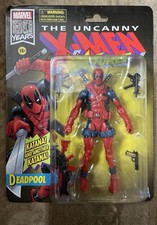 Marvel Legends Uncanny X-men Deadpool  X-Force 80th Anniversary Retro Card MIP