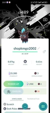 Pokémon Tra de ----- Shiny Zorua Background GoTour --trade 1mill dust