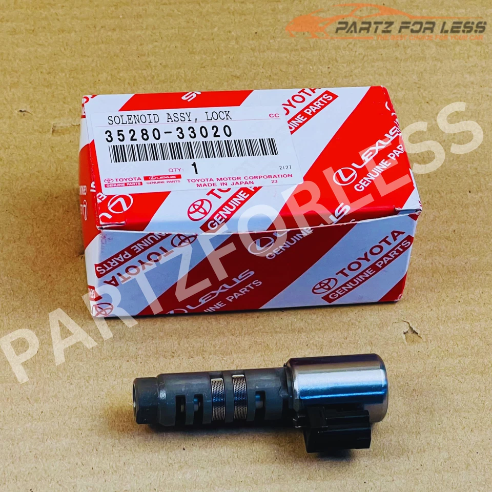 35280-33020 TOYOTA GENUINO OEM CONJUNTO DE SOLENOIDE, CONTROL DE BLOQUEO 3528033020 NUEVO Foto 3 de 4