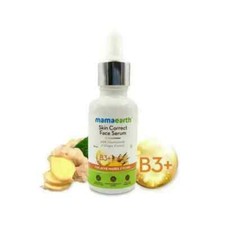 Mamaearth Skin Correct Face Serum Acne Scars removal cream Ginger Extract - 30ml