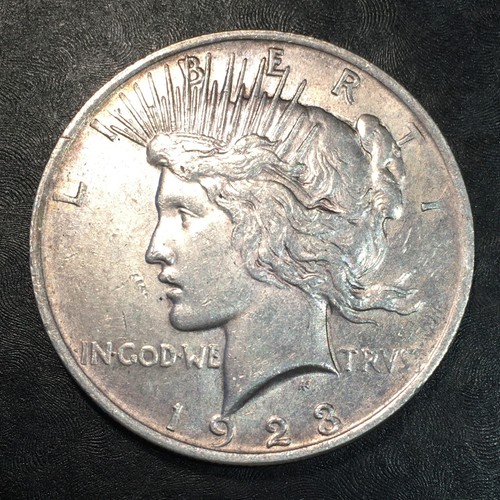 Silberdollar Peace 1923 - hochwertige Scans #Q426