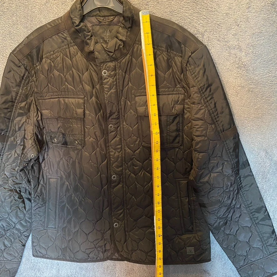 Firetrap Black Seal Jacket Men XXL Black Quilted eBay