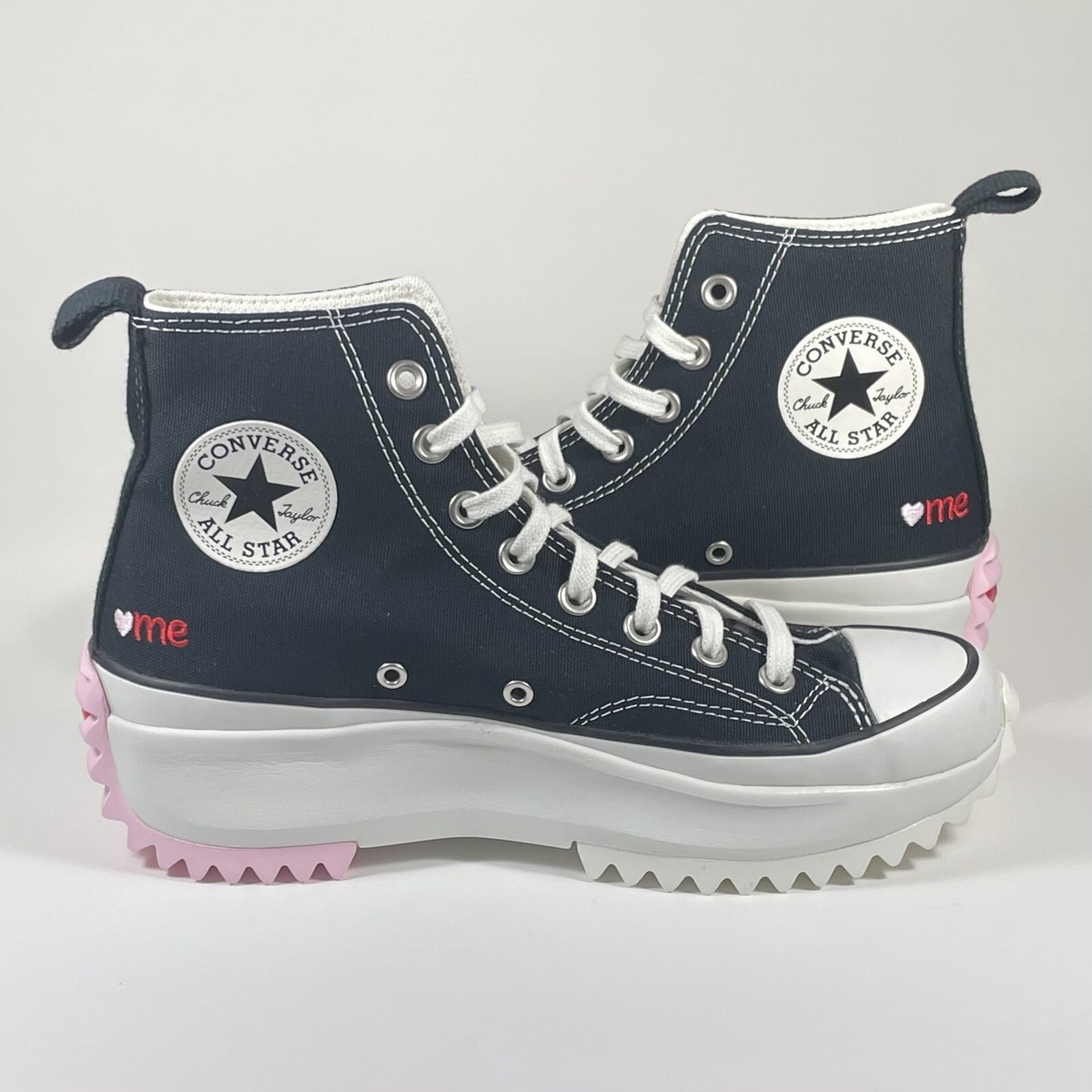 Converse Run Star Hike Hi 'Valentines With Love' Size 8M/9.5 Converse Run Star Hike Hi 'Valentines With Love' Size 8M/9.5