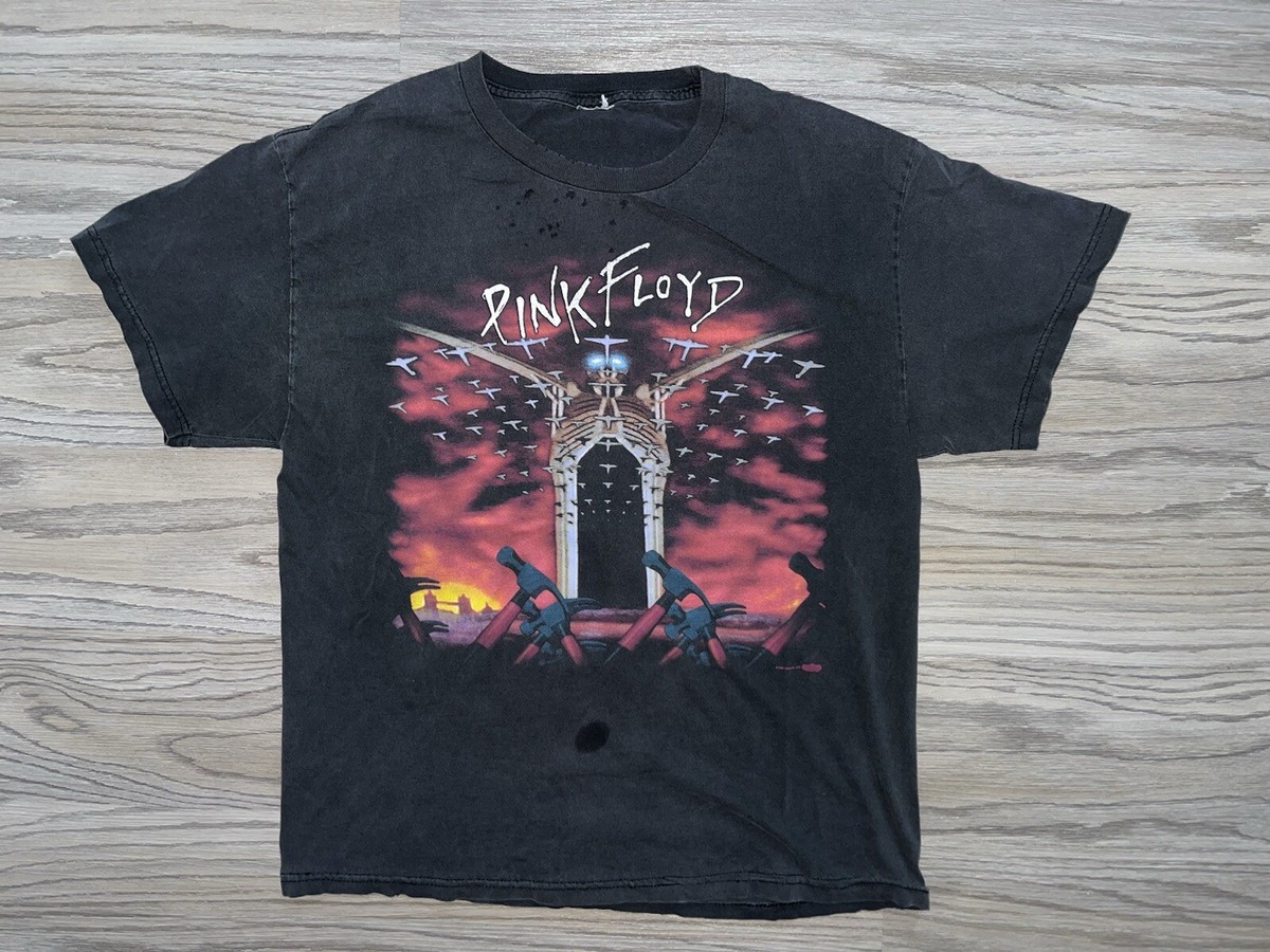 Vintage Pink Floyd The Wall Band Tee T-Shirt Mens Sz (L 