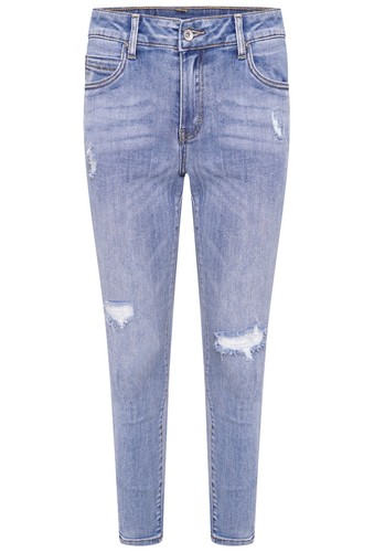 Toxik3 Women's High Waisted Ripped 