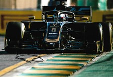 Romain Grosjean "Haas Racing 2019" Autogramm signed 20x30 cm Bild