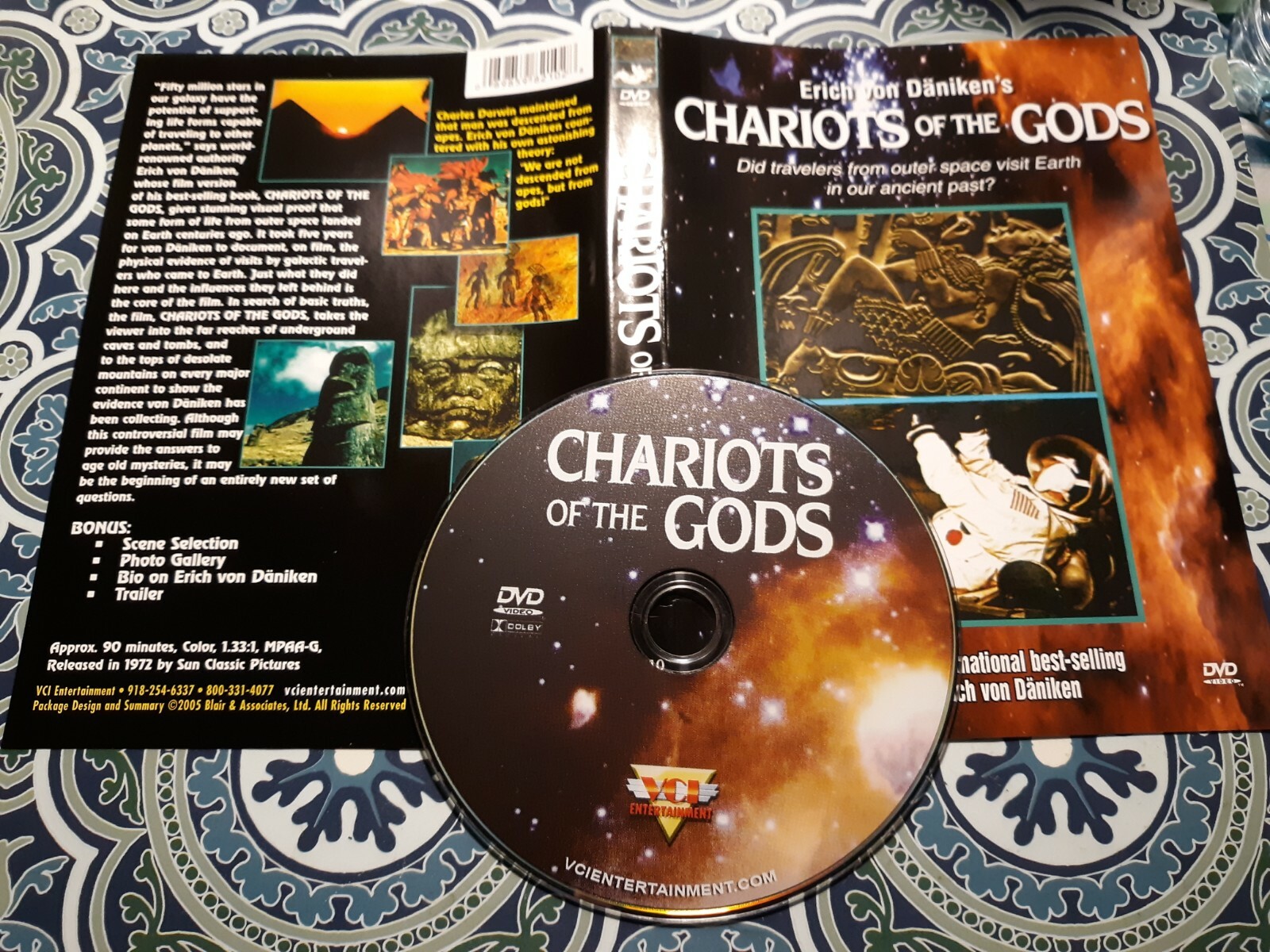 Erich von Daniken's Chariots of the Gods (DVD, 1999) 89859821028| eBay