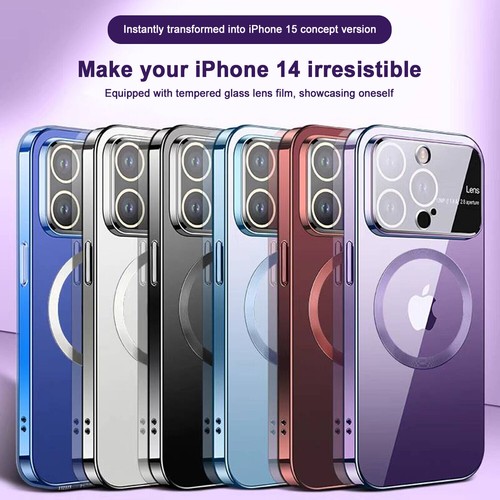 Cover For IPhone 13 Pro, Compatible With MagSafe Case,Slim Plating Shockproof Built-in Invisible - Foto 6