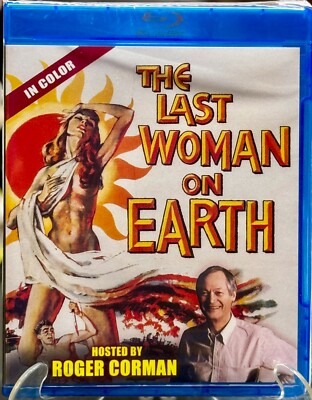 THE LAST WOMAN ON EARTH - Rare Roger Corman sci-fi Blu-ray in color