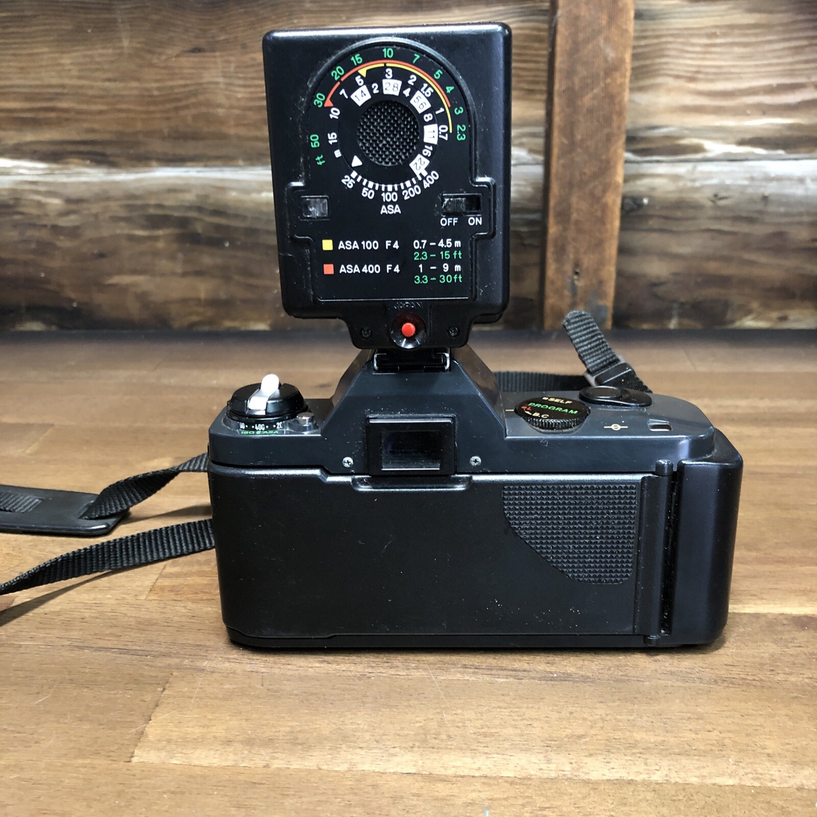 Vintage Canon T50 Film Camera with flash eBay