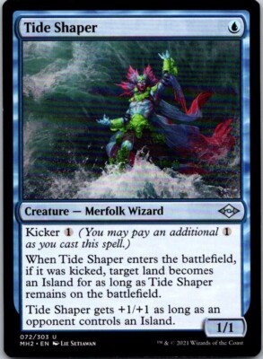 Magic the Gathering Tide Shaper Modern Horizons 2 MTG Free Shipping!