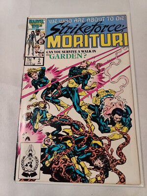 Strikeforce Morituri #2 1987 Marvel Comics