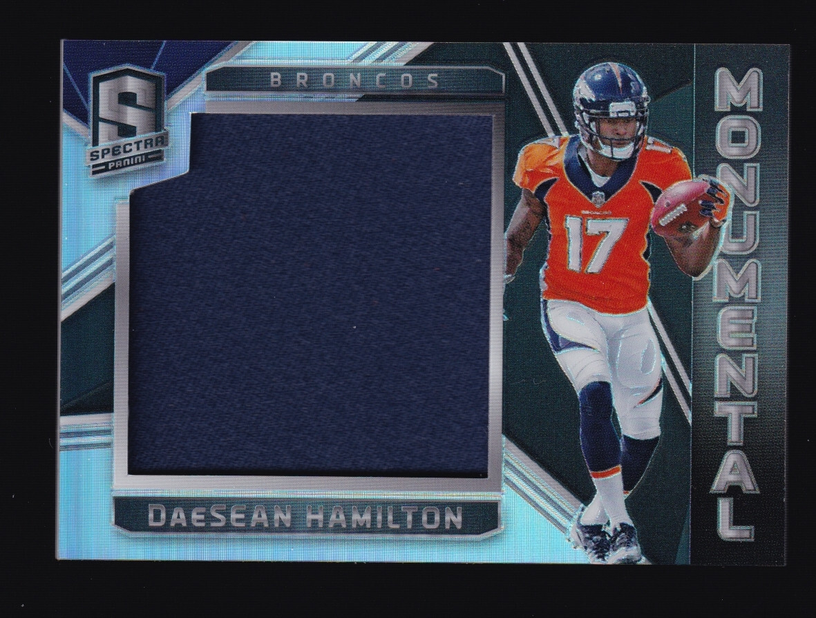 2018 Spectra - Monumental Memorabilia #37 DAESEAN HAMILTON /199