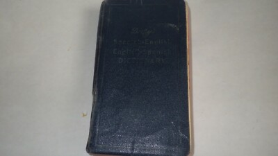 #ad Vintage 1942 Divry#x27;s Spanish To English And English Spanish Dictionary US Army $24.99