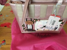 Sac à Main Vendula London Tallulah - Modèle Kitty's Diner (turquoise/rose) - Neuf Avec étiquettes