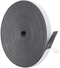 High Density Foam Tape Neoprene Weather Stripping 1/16 Thick x 1/2 Wide