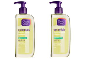 clean & clear essentials foaming facial cleanser sensitive skin