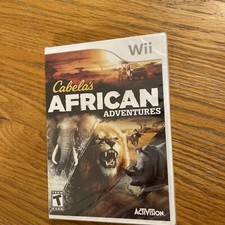Cabela's African Adventures (Nintendo Wii, 2013) New Sealed 