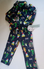    NWOT Star Wars YODA Darth R2D2 CHRISTMAS Pajama Set  LARGE 12/14 Kids   