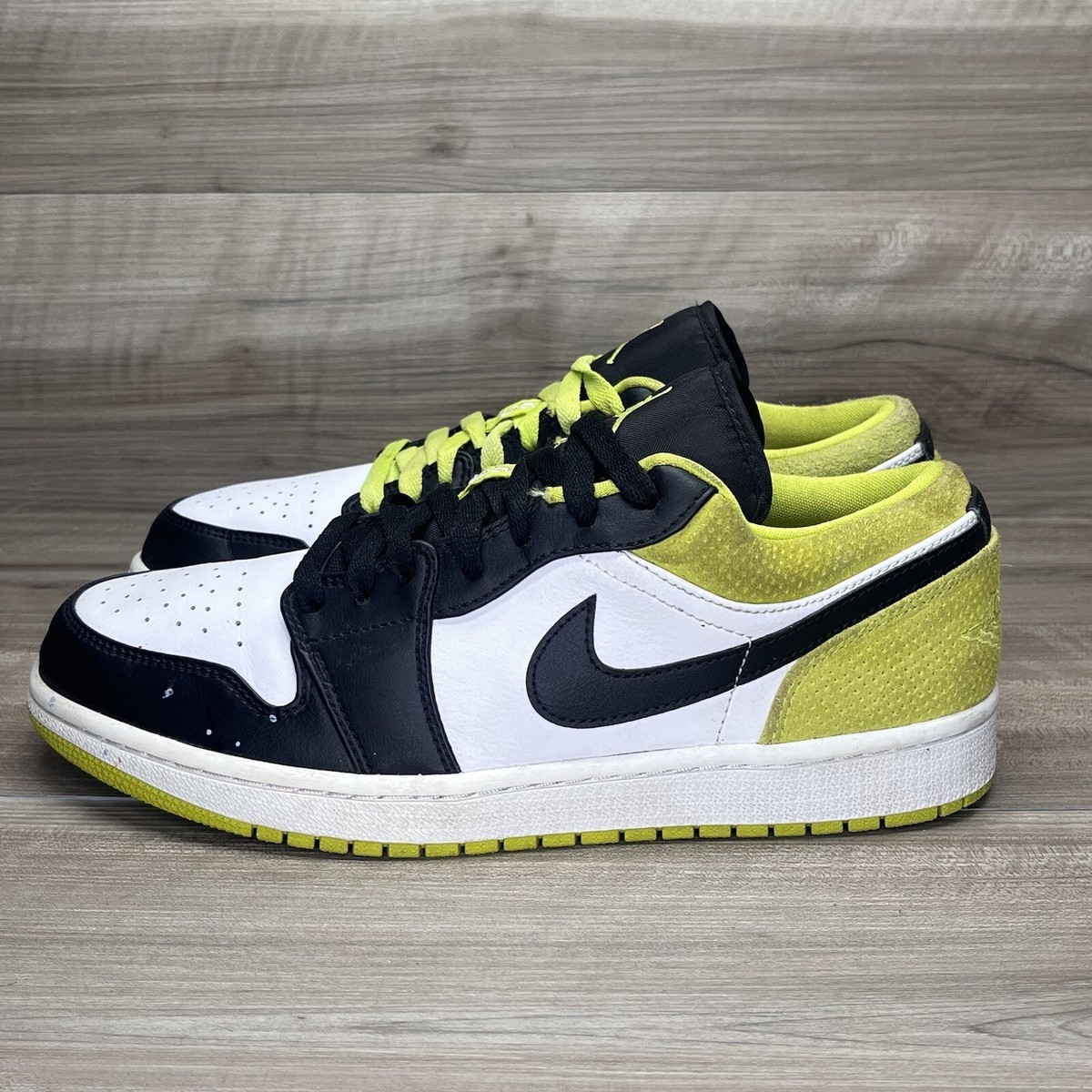 Nike Air Jordan 1 Low イエロー/ブラック【中古】 エア ジョーダン 1 ナイキ エアジョーダン ロー NIKE AIR JORDAN