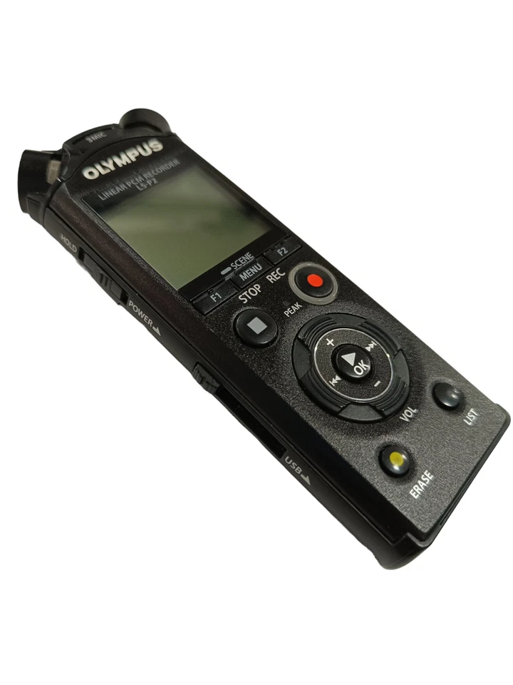 Olympus LS-P2 Registratore audio nero di seconda mano - Immagine 2 di 4