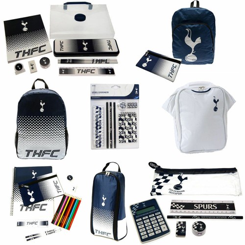 Tottenham FC Hotspur Schule Turnbeutel Rucksack Stiefel Schreibwaren offiziell lizenziert
