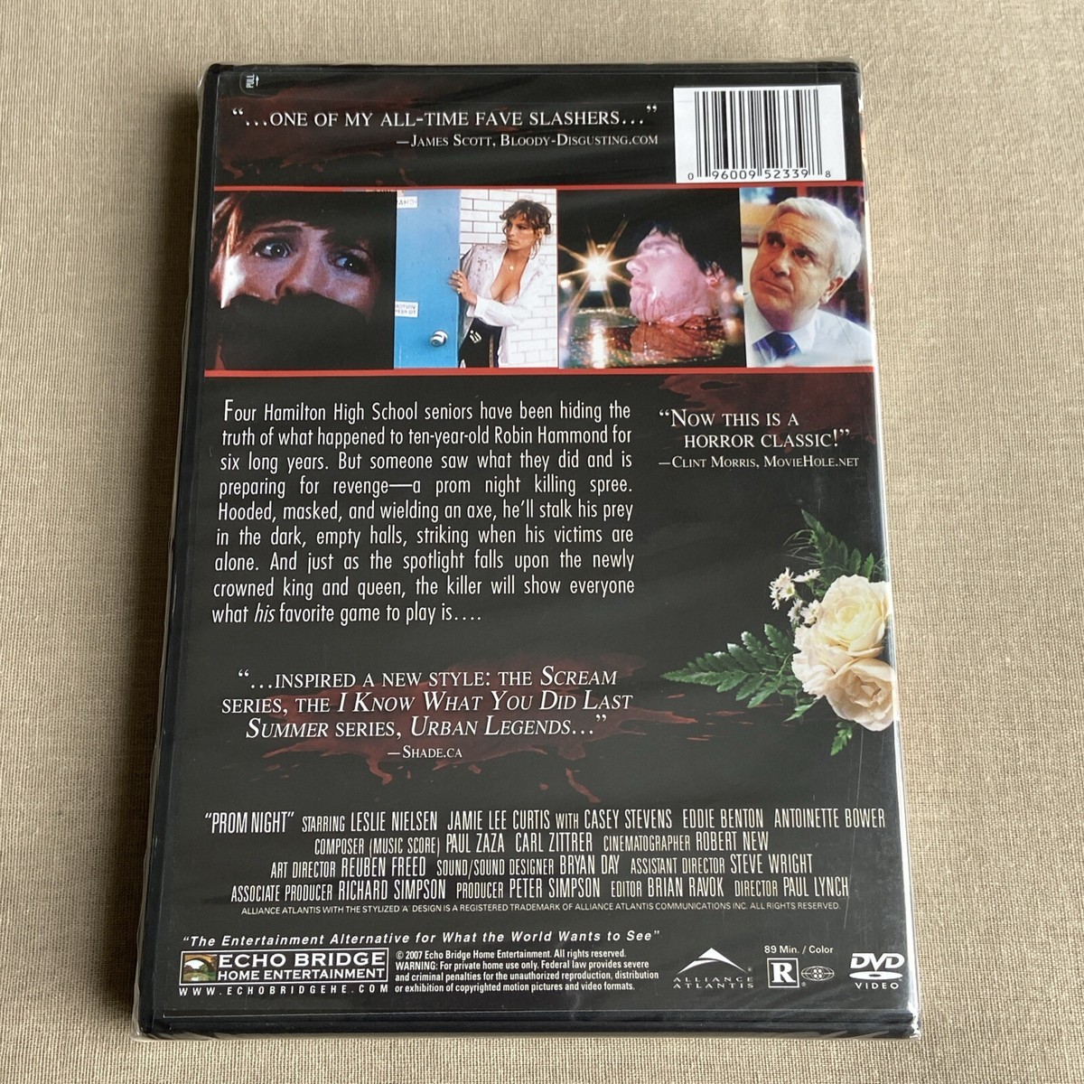 Prom Night (DVD NEW WS 1980) Slasher Horror Jamie Lee Curtis