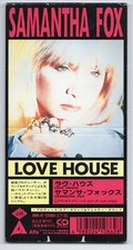 Samantha Fox CD-SINGLE 3-Inch LOVE HOUSE 1989 Japan Snap Pack
