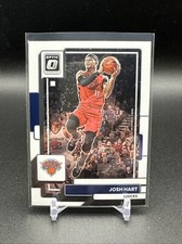 Josh Hart 2022-23 Donruss Optic Basketball Chrome Base Card #55 New York Knicks