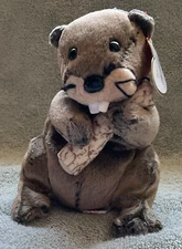 Lumberjack the Beaver Beanie Baby