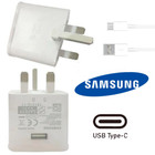 Official Samsung Galaxy S20 S20 FE Fast Mains Charger Plug & USB-C Cable UK 2A