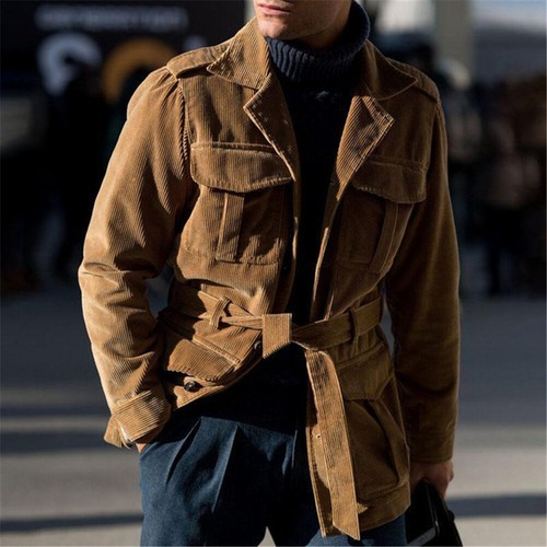 baggy brown jacket
