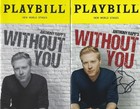 ANTHONY RAPP'S WITHOUT YOU PLAYBILL MARCH 2023 SIGNED AUTOGRAPHED ANTHONY RAPP — photo 2