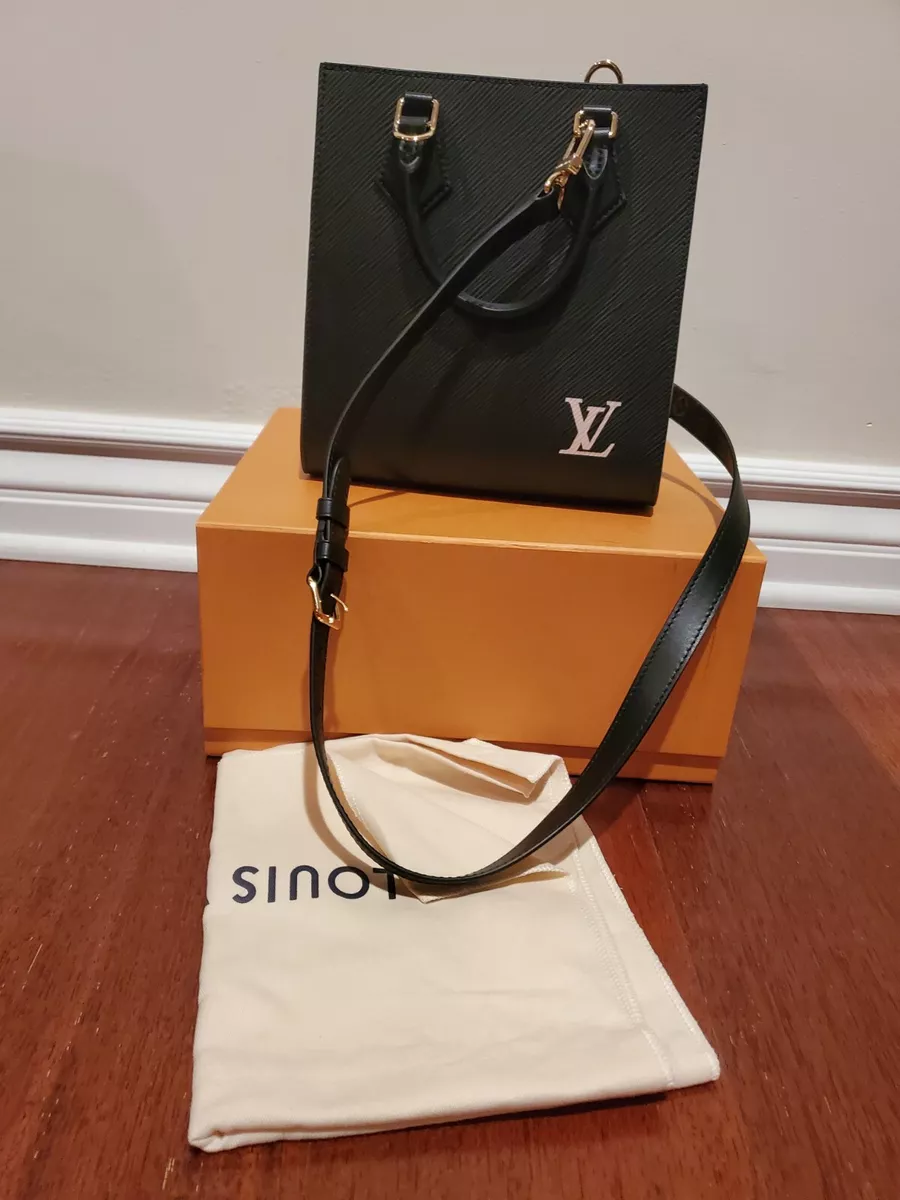 louis vuitton sac plat bb black