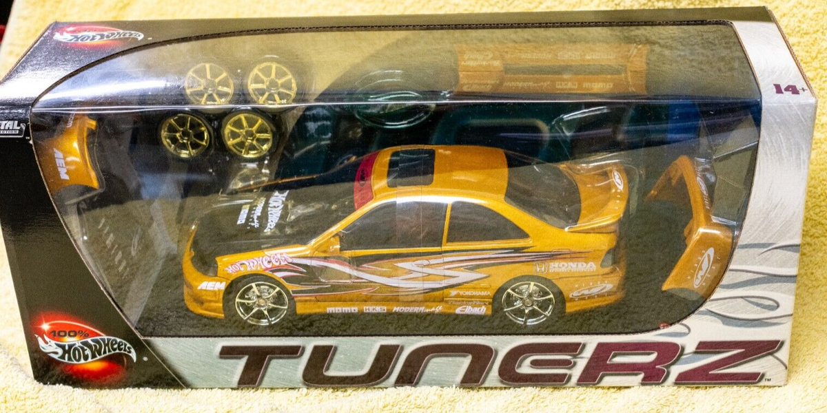 未開封 1/18 Hot Wheels Honda Civic イエロー Hot Wheels New