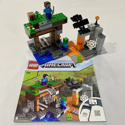 LEGO Minecraft: The Abandoned Mine (21166) | 100% COMPLETE W