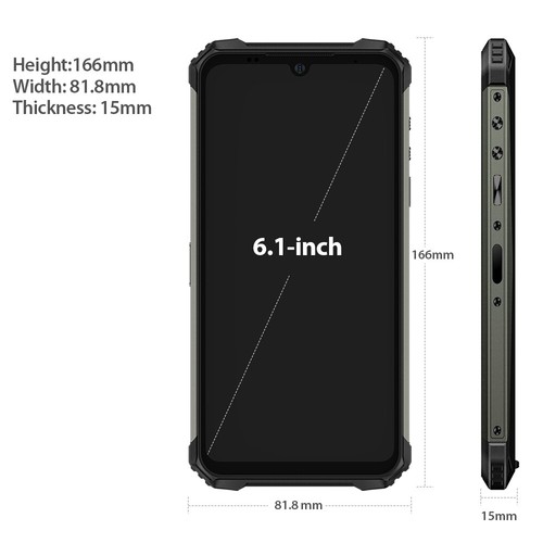 Original 6.1 inch Ulefone Armor 8 Pro 8GB+128GB Helio P60 Octa Core Rugged Phone - Picture 5 of 30
